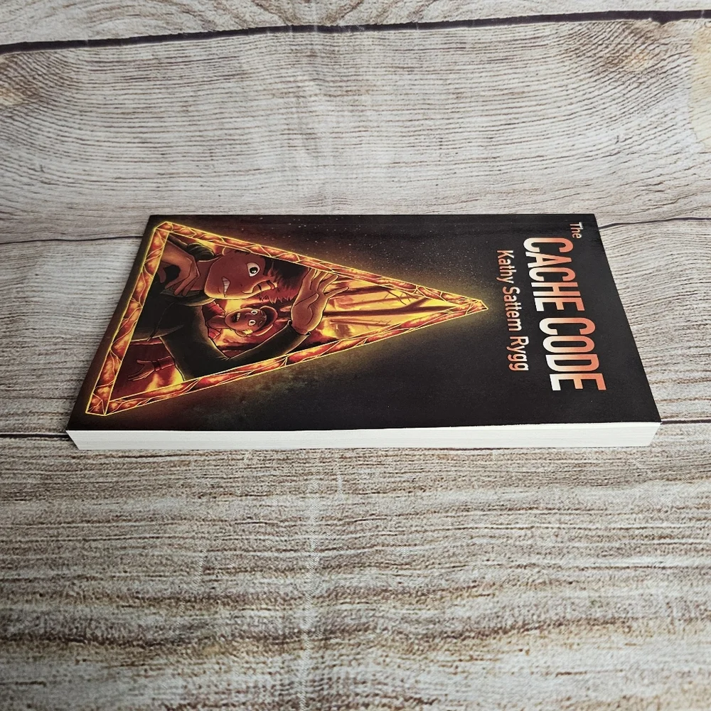 The cache code Kathy Rygg geocaching paperback book